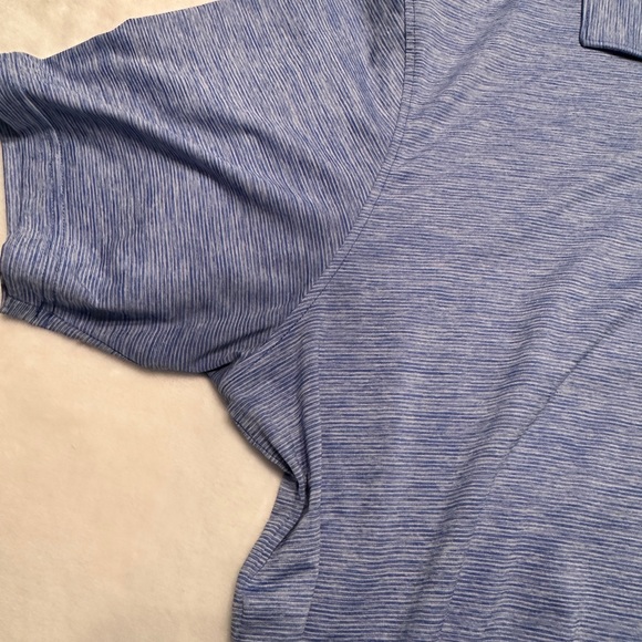 Men’s Vineyard Vines St. Jean Stripe Performance Polo, size XL, Ocean Breeze - Picture 7 of 9